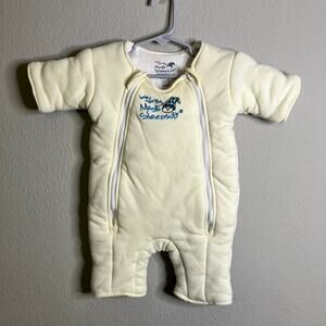 Baby Merlins Magic Sleepsuit Size Large 6-9m Yellow 18-21lbs